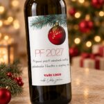 Vánoční etiketa na víno 16 – Detail etikety – PF 2027