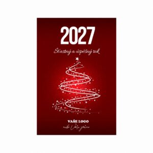 Firemní vánoční etiketa na víno 30 – PF 2027.