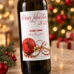 Vánoční etiketa na víno 37 – Detail etikety – PF 2027