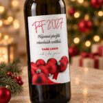 Vánoční etiketa na víno 64 – Detail etikety – PF 2027