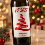 Vánoční etiketa na víno 69 – Detail etikety – PF 2027