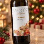 Vánoční etiketa na víno 77 – Detail etikety – PF 2027