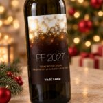 Vánoční etiketa na víno 87 – Detail etikety – PF 2027
