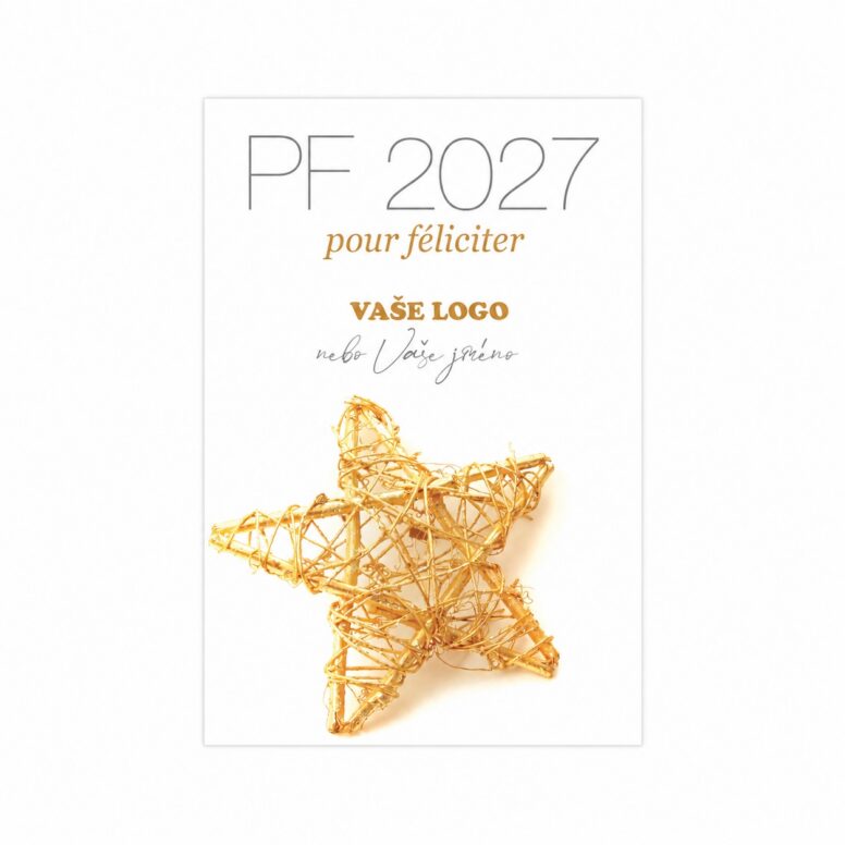 Firemní vánoční etiketa na víno 97 – PF 2027.