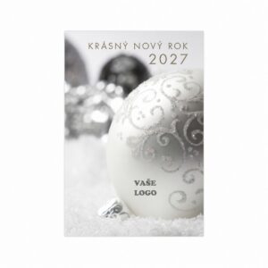 Firemní vánoční etiketa na víno 123 – PF 2027.