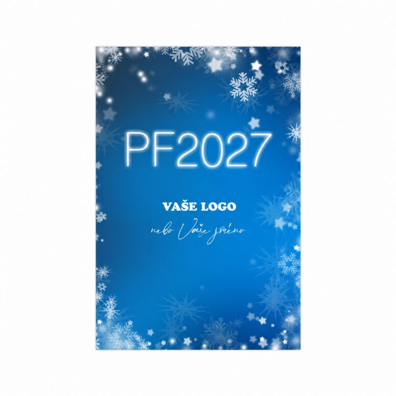 Firemní vánoční etiketa na víno 125 – PF 2027.