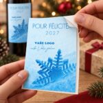 Vánoční etiketa na víno 154 – Odlepování samolepky – PF 2027