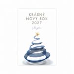 Firemní vánoční etiketa na víno 169 – PF 2027.