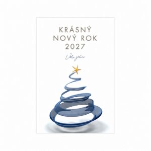 Firemní vánoční etiketa na víno 169 – PF 2027.