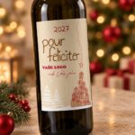 Vánoční etiketa na víno 295 – Detail etikety – PF 2027