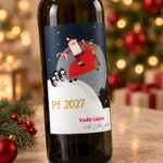 Vánoční etiketa na víno 308 – Detail etikety – PF 2027
