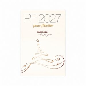 Firemní vánoční etiketa na víno 325 – PF 2027.