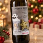 Vánoční etiketa na víno 398 – Detail etikety – PF 2027