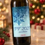 Vánoční etiketa na víno 417 – Detail etikety – PF 2027