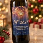 Vánoční etiketa na víno 426 – Detail etikety – PF 2027