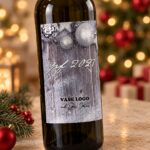 Vánoční etiketa na víno 427 – Detail etikety – PF 2027