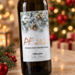 Vánoční etiketa na víno 438 – Detail etikety – PF 2027
