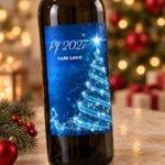 Vánoční etiketa na víno 446 – Detail etikety – PF 2027