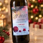 Vánoční etiketa na víno 451 – Detail etikety – PF 2027