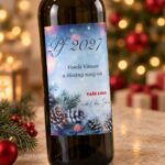 Vánoční etiketa na víno 463 – Detail etikety – PF 2027