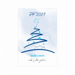Firemní vánoční etiketa na víno 499 – PF 2027.