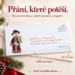 Novoročenka Oblečený sněhulák s popisky vlastního textu a loga a náhledu před tiskem.