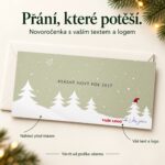 Santova čepice s nabídkou vlastního textu a loga.