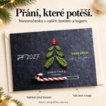 Christmas loading – novoročenka s nabídkou vlastního textu a loga.