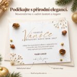 Lesní plody – novoročenka s nabídkou vlastního textu a loga.