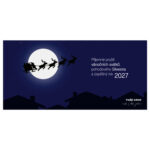 Novoročenka 140 – Santa se spřežením