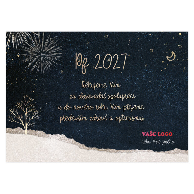 Novoročenka 516 – VáNoční obloha