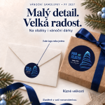 Vánoční samolepka 23 – PF 2027 – Různé velikosti