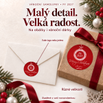 Vánoční samolepka 336 – PF 2027 – Různé velikosti