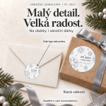 Vánoční samolepka 35 – PF 2027 – Různé velikosti