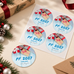 Vánoční samolepka 389 – PF 2027 – Produktový detail