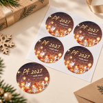Vánoční samolepka 401 – PF 2027 – Produktový detail