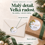Vánoční samolepka 404 – PF 2027 – Různé velikosti