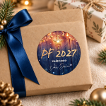 Vánoční samolepka 426 – PF 2027 – Na dárku