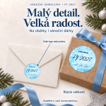 Vánoční samolepka 430 – PF 2027 – Různé velikosti