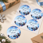 Vánoční samolepka 463 – PF 2027 – Produktový detail