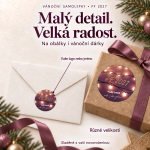 Vánoční samolepka 468 – PF 2027 – Různé velikosti