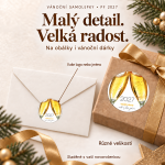 Vánoční samolepka 96 – PF 2027 – Různé velikosti